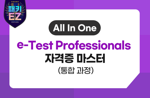 [패키EZ] e-Test Professionals 자격증 통합 과정
